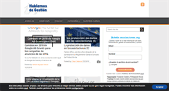 Desktop Screenshot of hablemosdegestion.org